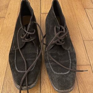 Mens Robert Wayne suede leather chukka boots 10.5